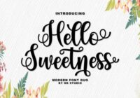Hello Sweetness Font - Featured Image