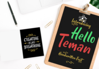 Hello Teman Font - Featured Image