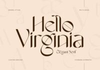 Hello Virginia Font - Featured Image