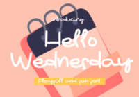 Hello Wednesday Font - Featured Image