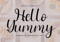 Hello Yummy Font - Featured Image