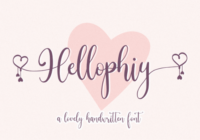 Hellophiy Font - Featured Image