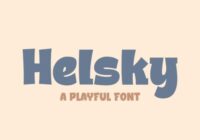 Helsky Font - Featured Image