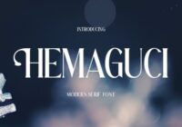 Hemaguci Font - Featured Image