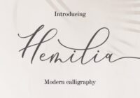Hemilia Font - Featured Image