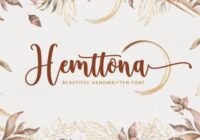 Hemttona Font - Featured Image