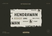 Hendrawan Font - Featured Image