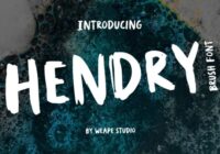 Hendry Font - Featured Image