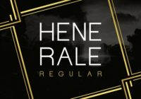 Henerale Regular Font - Featured Image