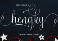 Hengky Font - Featured Image