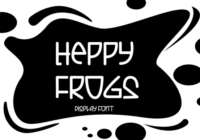 Heppy Frogs Font - Featured Image