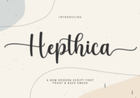 Hepthica Font - Featured Image