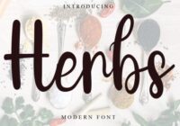 Herbs Font - Featured Image