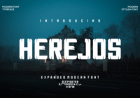Herejos Font - Featured Image