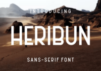 Heribun Font - Featured Image