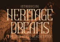 Heritage Dreams Font - Featured Image