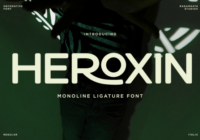 Heroxin Font - Featured Image