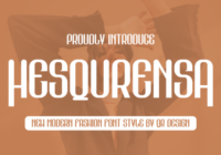 Hesqurensa Font - Featured Image
