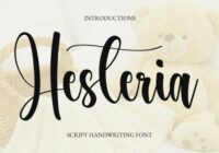 Hesteria Font - Featured Image