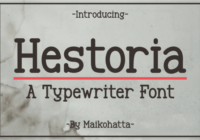 Hestoria Font - Featured Image