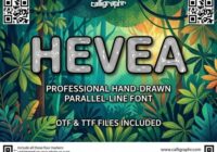 Hevea Font - Featured Image