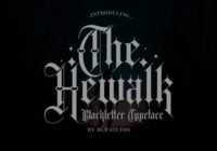 Hewalk Font - Featured Image