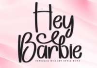 Hey Barbie Font - Featured Image