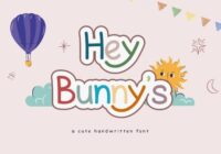 Hey Bunny's Font - Featured Image