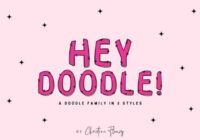 Hey Doodle Font - Featured Image