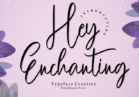 Hey Enchanting Font - Featured Image