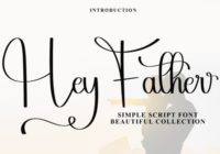 Hey Father Font - Featured Image