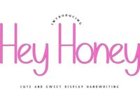 Hey Honey Font - Featured Image