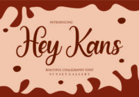 Hey Kans Font - Featured Image