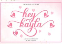 Hey Kayla Font - Featured Image
