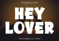 Hey Lover Font - Featured Image