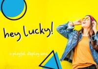 Hey Lucky! Font - Featured Image