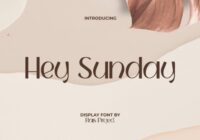Hey Sunday Font - Featured Image