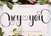 Hey You Font - Featured Image