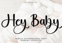 Heybaby Font - Featured Image
