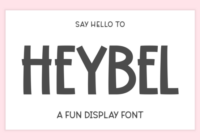 Heybel Font - Featured Image