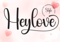 Heylove Font - Featured Image