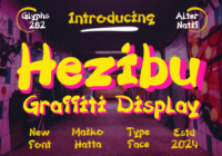 Hezibu Font - Featured Image