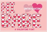 Hi Babe Font - Featured Image