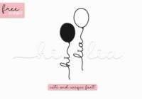 Hi Lia Font - Featured Image