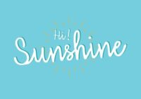 Hi Sunshine Font - Featured Image