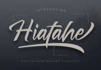 Hiatahe Font - Featured Image