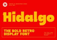 Hidalgo Font - Featured Image