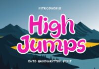 High Jumps Font - Featured Image