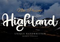 Highland Font - Featured Image