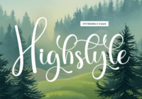 Highstyle Font - Featured Image